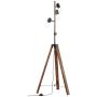 Lampa podłogowa Woodhill 93724/76 3x60W/E27 IP20 od Brilliant