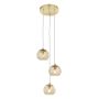 Lampa wisząca Dimple 91971 3x7W/E14 IP20 od Endon