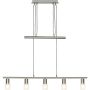 Lampa wisząca Lea G32473/77 5x4W/E14 IP20 od Brilliant