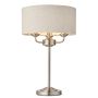 Lampa stołowa Highclere 94369 3x18W/E14 IP20 od Endon