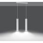 Lampa wisząca LUNA 2 WHITE 955/2 2x30W/GU10 IP20 od Emibig