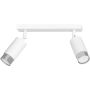 Lampa sufitowa HIRO 2 WH/CHROME 962/2 2x30W/GU10 IP20 od Emibig