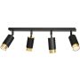 Lampa sufitowa HIRO 4 BL/GOLD 965/4 4x30W/GU10 IP20 od Emibig