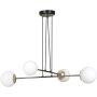 Lampa wisząca OGNIS 4 BLACK 966/4 4x40W/E14 IP20 od Emibig