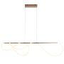 Lampa wisząca Attalea 97629 3000K 1x43.7W/LED 4000lm IP20 od Endon