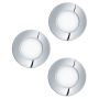 Downlight wpuszczany FUEVA 98635 3000K 3x2.8W/LED 1050lm IP20/IP44 od Eglo