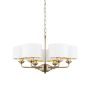 Żyrandol Highclere 98936 6x28W E14 IP20 od Endon