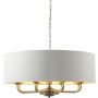 Żyrandol Highclere 98938 8x40W E14 IP20 od Endon