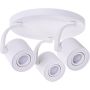 Spot BROSS 3 ARM ROUND SMART WIFI AZ3953 2700K-6500K 3x15W/GU10 1020lm od Azzardo