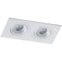 Downlight wpuszczany CARO AZ2436 2x50W/GU10 od AZzardo