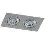 Downlight wpuszczany CARO AZ2438 2x50W/GU10 od AZzardo
