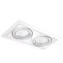 Downlight wpuszczany NOVA AZ2876 2x50/40W/ES111/GU10 od AZzardo