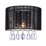 Lampa ścienna A.9262/1 BK ESSENCE od Italux