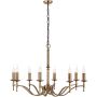 Żyrandol Stanford CA1P8B 8x40W/E14 od Endon