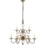 Żyrandol Tilburg CA20P9B 9x40W/E14 od Endon