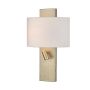 Kinkiet Dijon DIJ0945 3000K 1x60W/E27+1x5W/LED 112lm od Dar Lighting