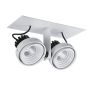 Reflektor sufitowy GL7118-2/2X12W 4000K WH+BL PATRIZIO od Italux