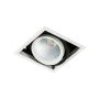 Downlight wpuszczany GL7108-1/18W 4000K WH+BL VERTICO od Italux
