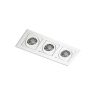 Downlight wpuszczany PACO 3 AZ0802 3x50W/GU10 od AZzardo