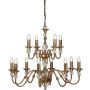 Żyrandol Polina LX124P12B 12x40W/E14 od Endon