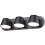 Italux Kuola MB1350-3-BK kinkiet 1x18W/LED IP20 3000K