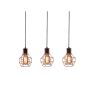 Lampa wisząca CARRON 3 LINE AZ2141 3x60W/E27 od AZzardo