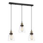 FRANCIS Zwis sufitowy MDM-2563/3 GD+CL od Italux