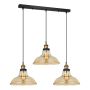 HUBERT Zwis sufitowy MDM-2381/3 GD+AMB od Italux
