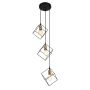 MORESTEL Zwis sufitowy MDM-4244/3 BK+BRO od Italux