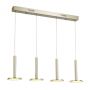 Lampa wisząca MD17033012-4B GOLD OLIVER od Italux