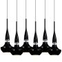 Lampa wisząca TASOS 6 AZ0262 6x40W/E14 od AZzardo