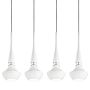 Lampa wisząca TASOS 4 AZ0884 4x25W/E14 od AZzardo
