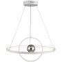 Lampa wisząca Mercury MER882 2800K 1x58W/LED 2192lm od Dar Lighting