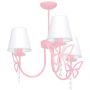 Żyrandol CHARLOTTE PINK MLP4216 3x40W/E14 od Milagro
