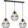 Lampa wisząca CLIFF BLACK MLP5525 3x60W/E27 od Milagro