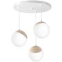 Lampa wisząca SFERA WOOD MLP5425 3x40W/E14 od Milagro
