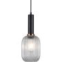 Lampa wisząca Antiola PND-5588-1M-BK+CL 1x40W/E27 od Italux