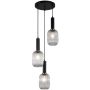 Lampa wisząca Antiola PND-5588-3AM-BK+CL 3x40W/E27 od Italux