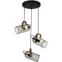 Lampa wisząca Antoin PND-2445-3-BK 3x40W/E27 od Italux