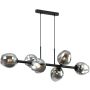 Lampa wisząca Borgo PND-30843-6 BK+SG 6x40W/E27 od Italux
