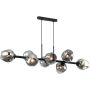 Lampa wisząca Borgo PND-30843-8 BK+SG 8x40W/E27 od Italux