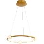 Lampa wisząca Lozanna PND-20112035-1A-GD 3000K 3+1x36W/LED 2100lm od Italux