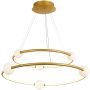 Lampa wisząca Lozanna PND-20112035-2A-GD 3000K 6+2x86W/LED 4600lm od Italux