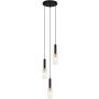Lampa wisząca Perola PND-43363-3 BK+BR 3x40W/E14 od Italux