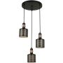 Lampa wisząca Restenza PND-2439-3-BK 3x40W/E27 od Italux