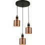 Lampa wisząca Restenza PND-2439-3-COP 3x40W/E27 od Italux