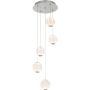 Lampa wisząca Rosario PND-12220121-5A-CR 3200K 5x21W/LED 1400lm od Italux