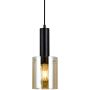 Lampa wisząca Sardo PND-5581-1-BK+AMB 1x40W/E27 od Italux