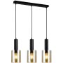 Lampa wisząca Sardo PND-5581-3-BK+AMB 3x40W/E27 od Italux
