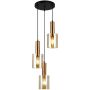 Lampa wisząca Sardo PND-5581-3A-BRO+AMB 3x40W/E27 od Italux